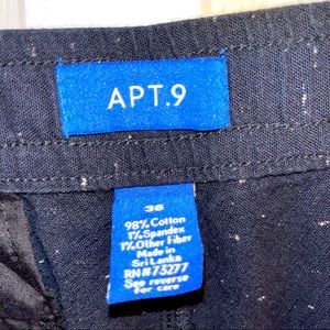 Apt.9 mens button and drawstring shorts. Size 36